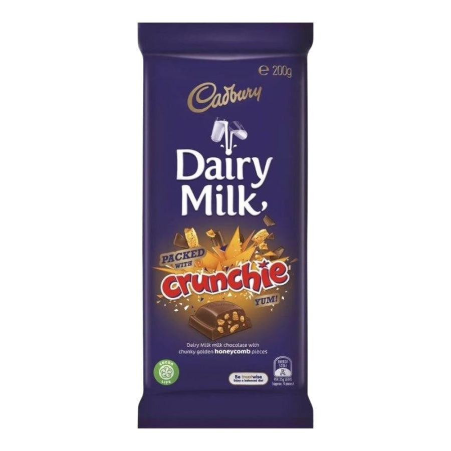 Crunchie Milk Chocolate - Cadbury Dairy