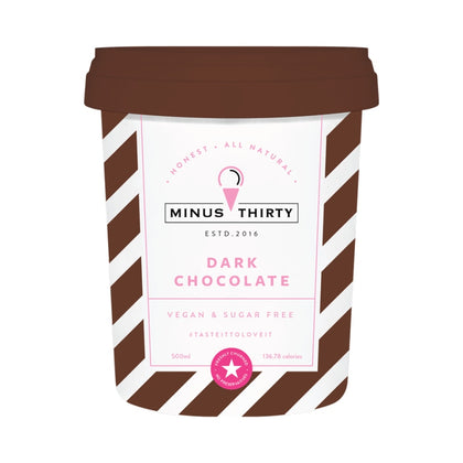 Dark Chocolate Sugar Free (Vegan) - Minus 30