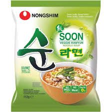 Soon Veggie Ramyun Instant Noodles - Nongshim