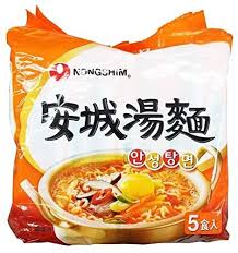 Ansung Noodle Soup (Mild Spicy) - Nongshim