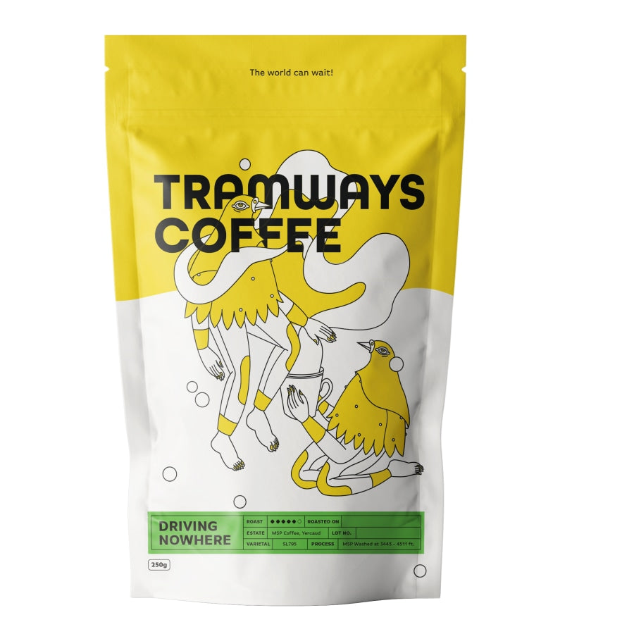 Driving Nowhere - Tramways Coffee