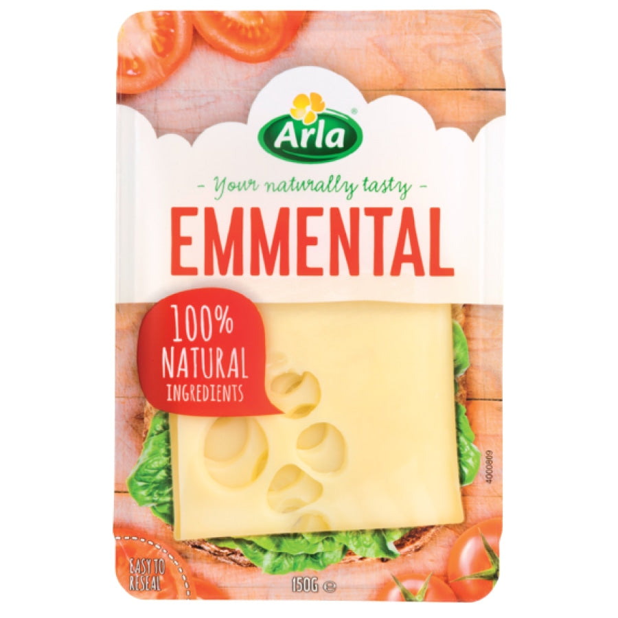 Emmenthal Cheese Slice - Arla