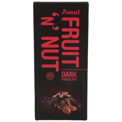 Fruit & Nut 55% Dark Chocolate - Amul