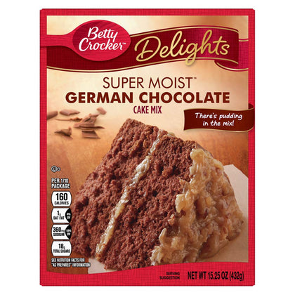 German Chocolate Cake Mix - Betty Crocker