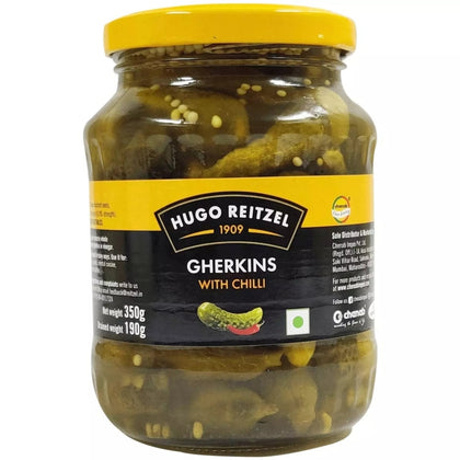 Gherkins With Chilli - Hugo Reitzel