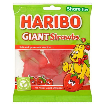 Giant Stawbs Candy - Haribo