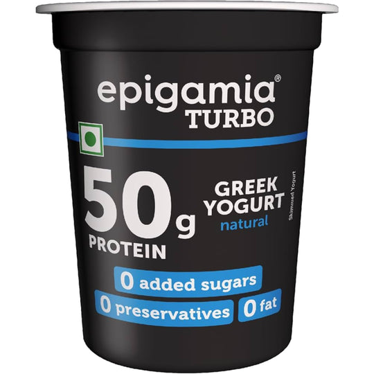 Greek Yogurt Natural 50g Protein - Epigamia