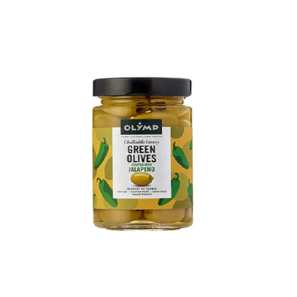 Green Olives Stuffed With Jalapeno - Olymp