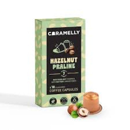 Hazelnut Praline Coffee Capsules - Caramelly