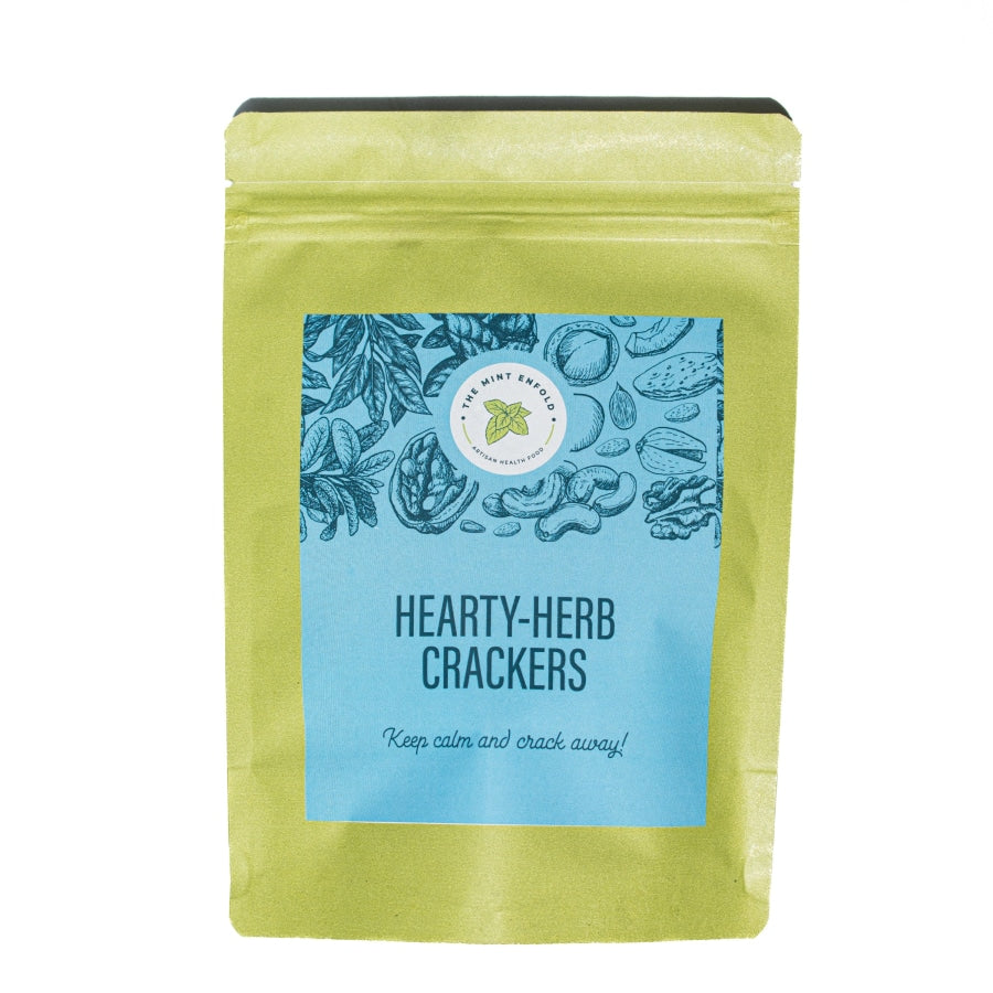 Hearty Herb Crackers - The Mint Enfold