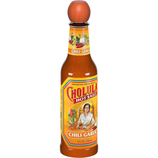 Hot Chili Garlic Hot Sauce - Cholula