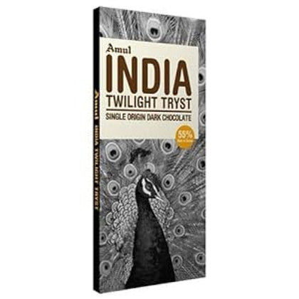 India Twilight Tryst Single Origin 55% Dark Chocolate - Amul