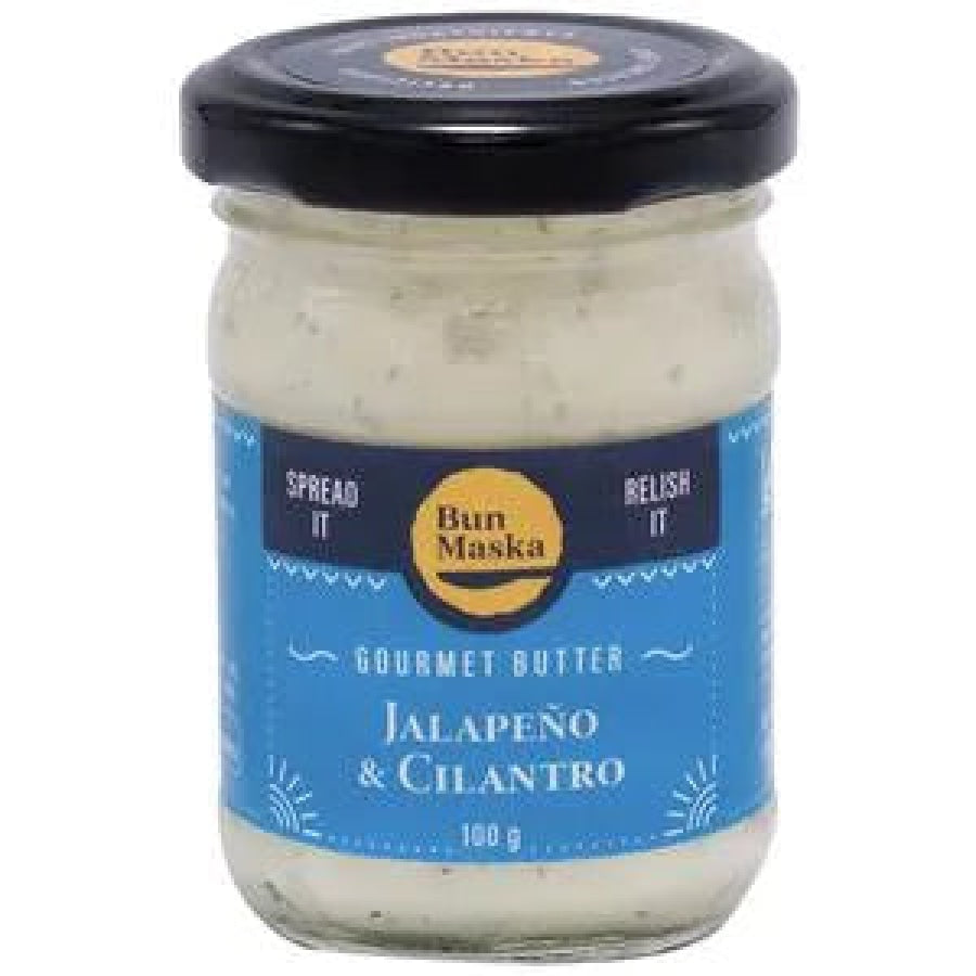 Jalapeno & Cilantro Gourmet Butter - Bun Maska