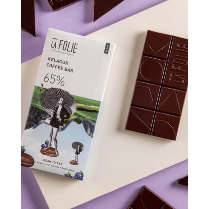 Kelagur Coffee Bar 65% (Vegan) - La Folie