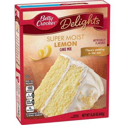 Lemon Cake Mix - Betty Crocker