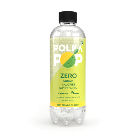 Lemon-Lime Sparkling Water - Polka Pop