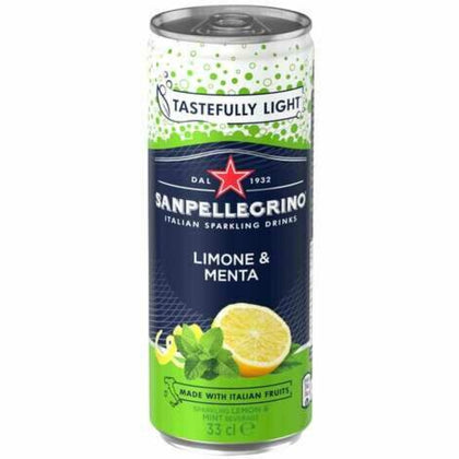 Lemon & Mint Sparkling Drinks - San Pellegrino