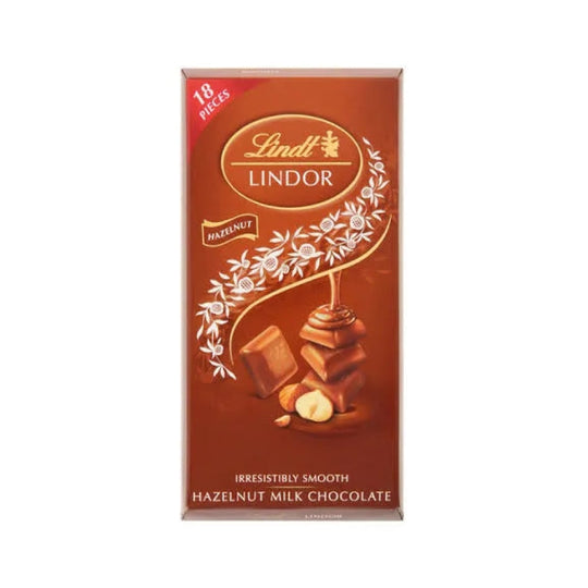 Lindt Lindor Irresistibly Smooth Hazelnut Chocolate