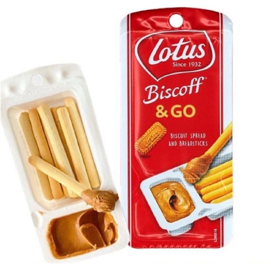 Lotus Biscoff & Go - Biscuit Spread and Breadsticks