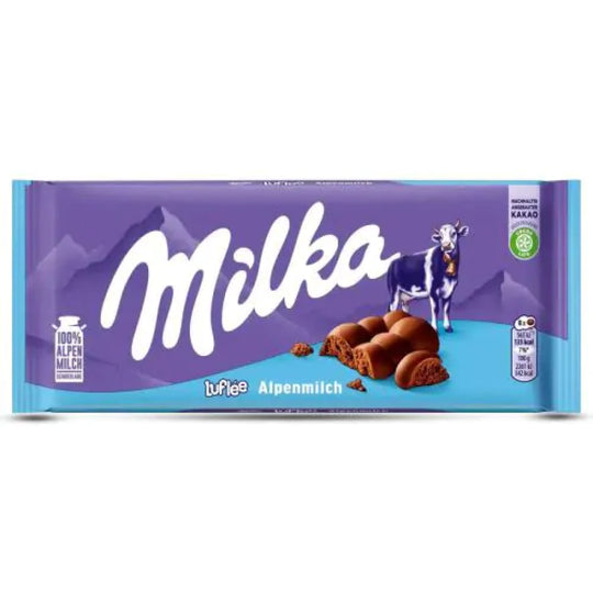 Luflee Alpenmilch  - Milka