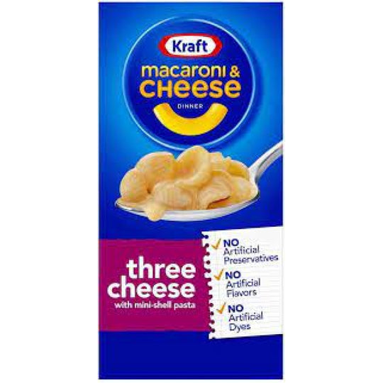 Macaroni & Cheese Dinner Three Cheese - Kraft