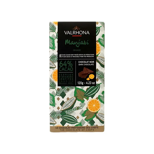 Manjari Orange Peel 64% Cacao - Valrhona