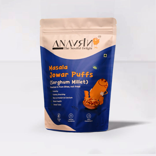 Masala Jowar Puffs - Anavrin