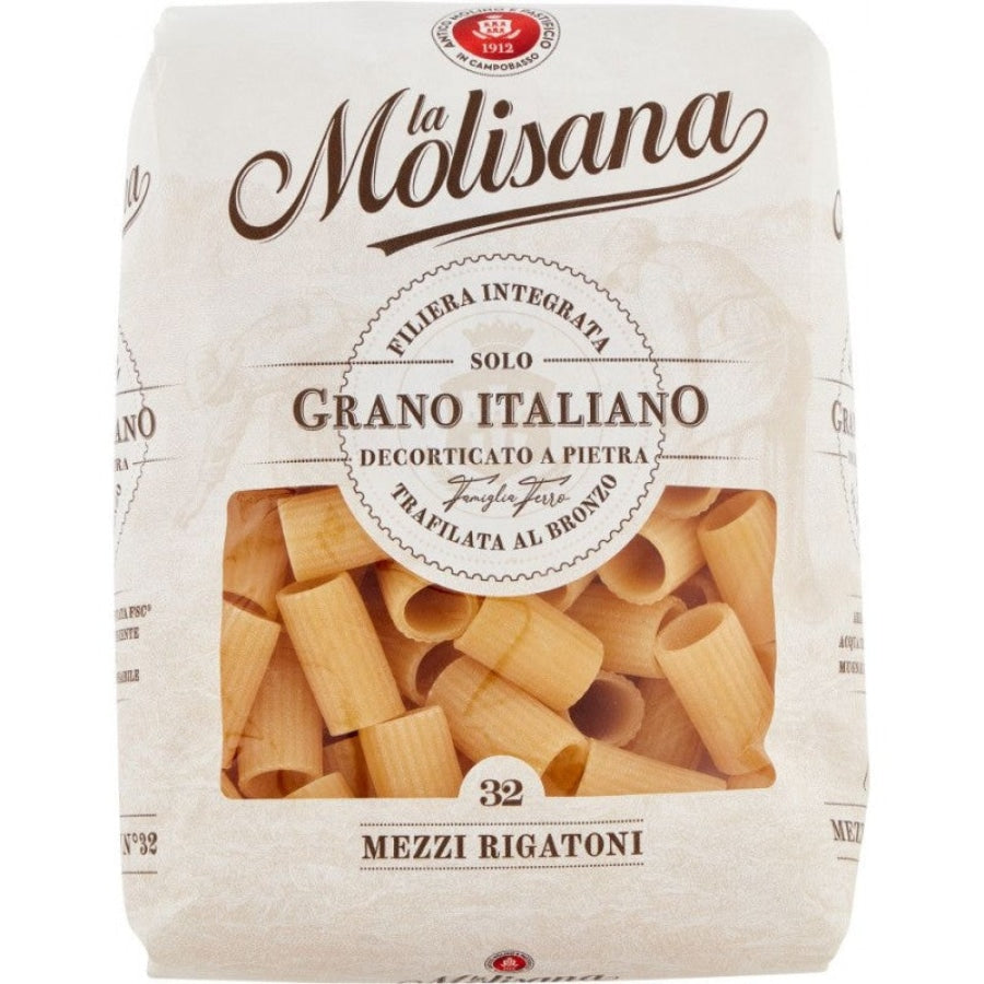Mezzi Rigatoni Pasta - La Molisana - Fresh Aisle – Fresh Aisle