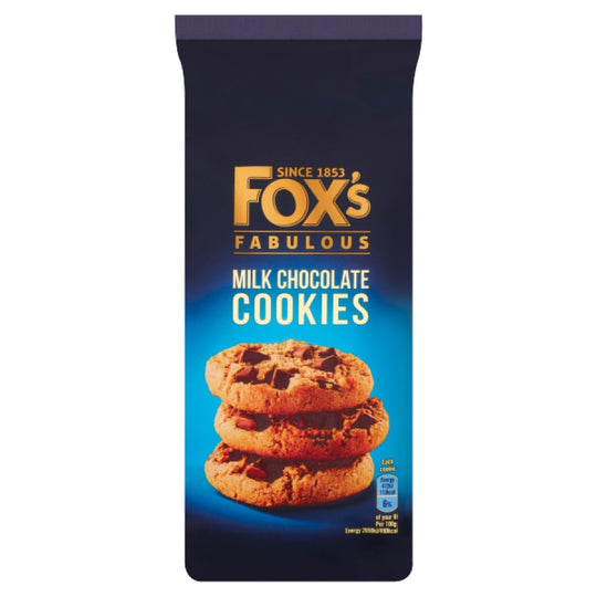 Milk Chocolate Cookies - Fox's