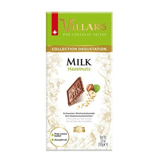 Milk Hazelnuts Chocolate - Villars