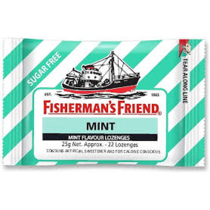 Mint Flavour Lozenges (Sugar Free) - Fisherman’s Friend