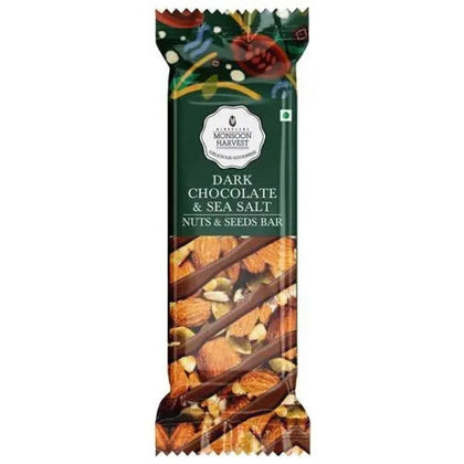 Nuts & Seeds Bar (Dark Chocolate Sea Salt) - Monsoon Harvest