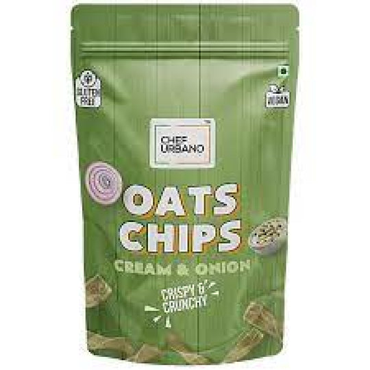 Oats Cream & Onion Chips - Chef Urbano