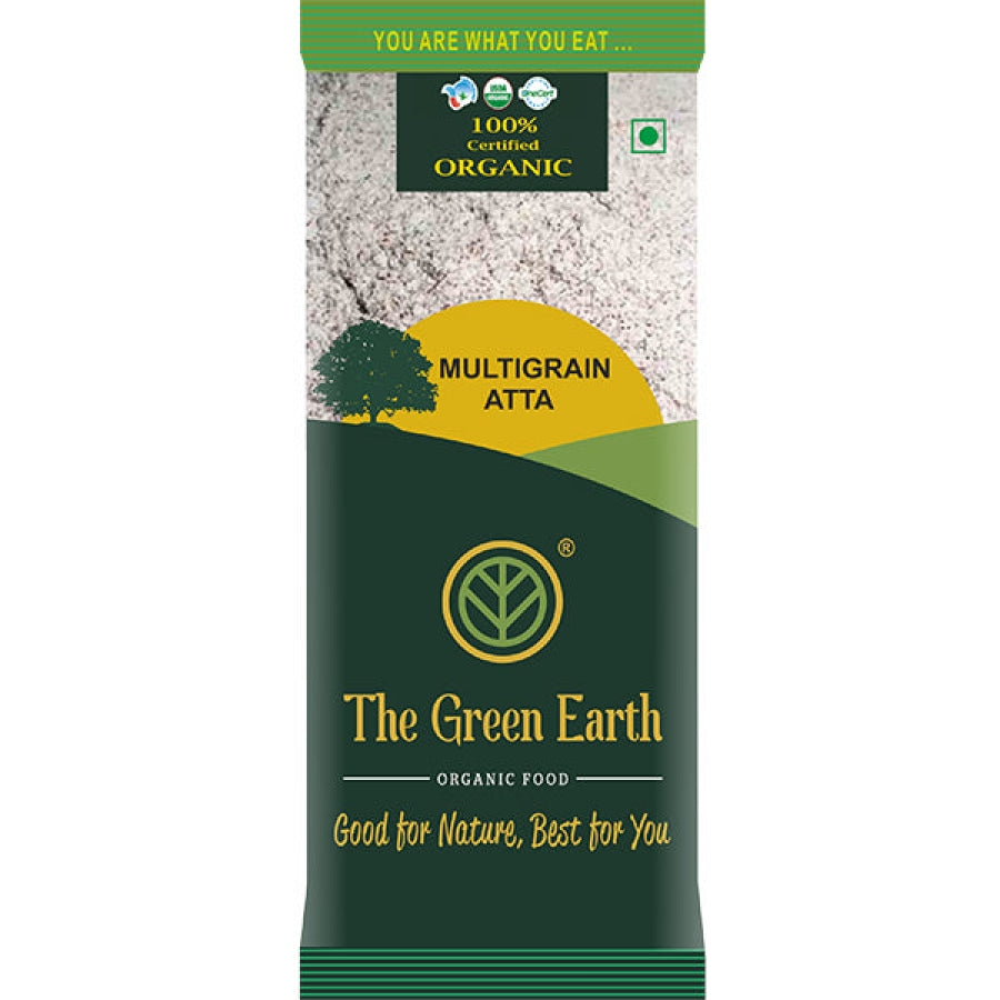 Organic Multigrain Atta - The Green Earth