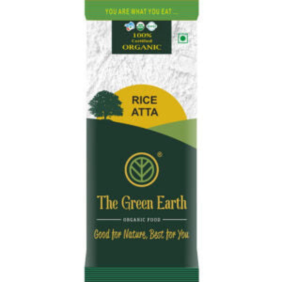 Organic Rice Atta - The Green Earth - Fresh Aisle – Fresh Aisle