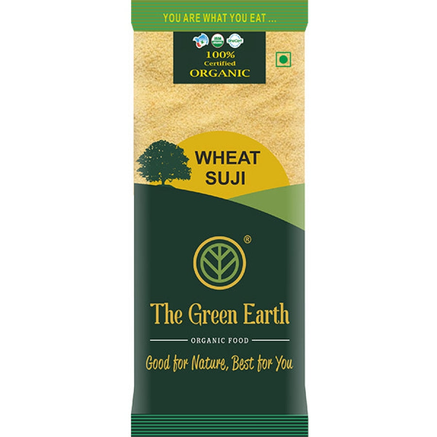 Organic Wheat Suji - The Green Earth