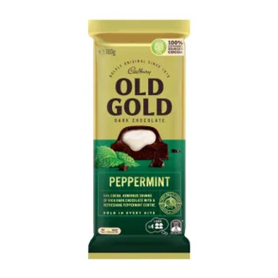 Peppermint Dark Chocolate - Cadbury Old Gold