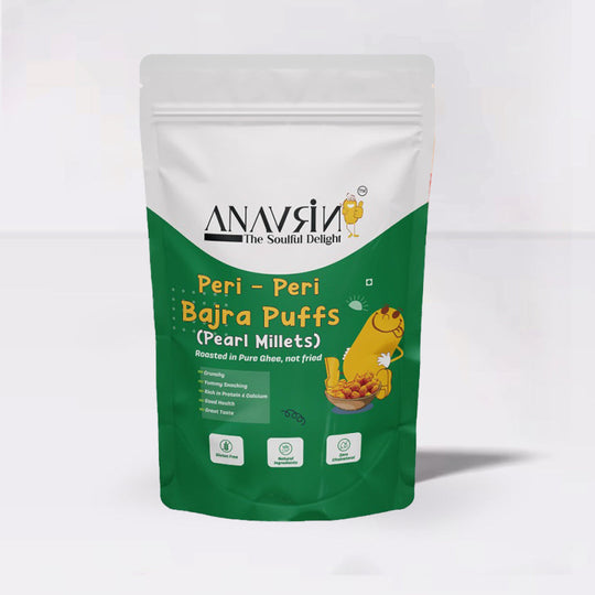 Peri Peri Bajra Puffs - Anavrin