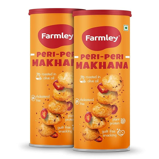 Peri Peri Makhana (Roasted & Flavoured) - Farmley