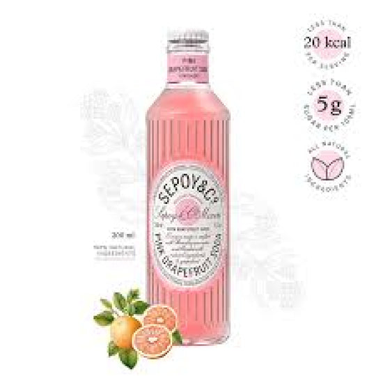 Pink Grapefruite Soda - Sepoy & Co