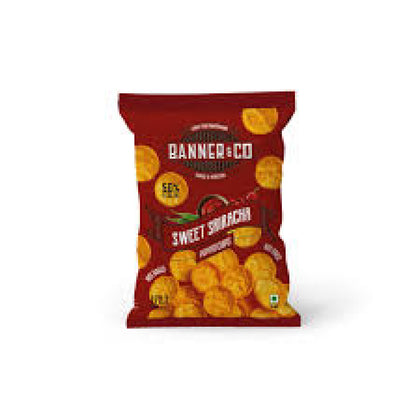 Popped Potato Chips (Sweet Sriracha) - Banner &