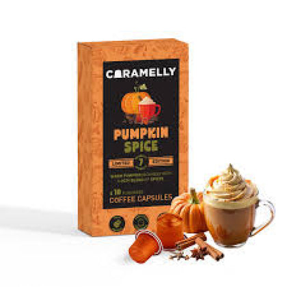 Pumpkin Spice Coffee Capsules - Caramelly