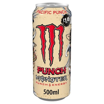 Pacific Punch Energy Drinks - Monster