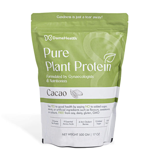 Pure Plant Protein (Cacao) for Women - Dame Health