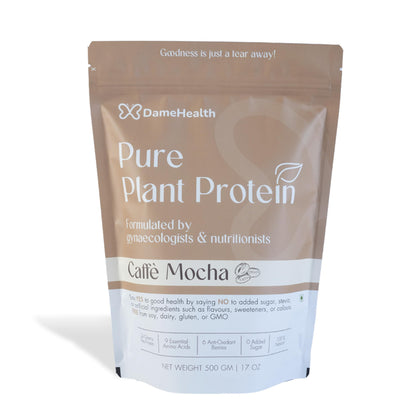 Pure Plant Protein (Coffee) for Women - Dame Health