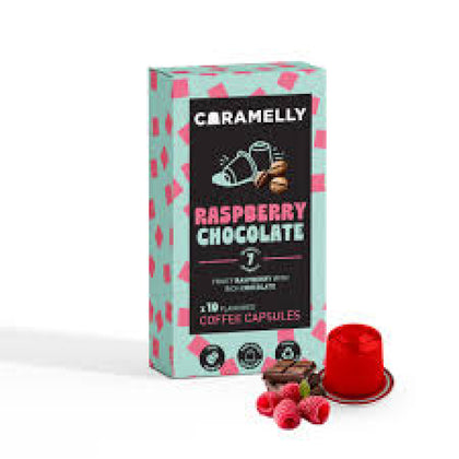 Raspberry Chocolata Coffee Capsules - Caramelly