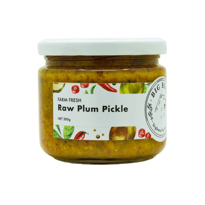 Raw Plum Pickle - Big Bear Farms