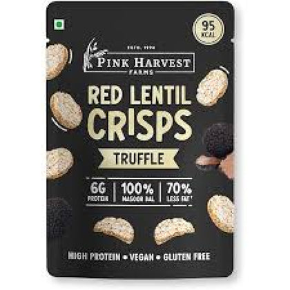Red Lentil Crisps (Truffle) Pink Harvest