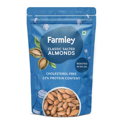 Roasted & Salted Almonds - Farmley