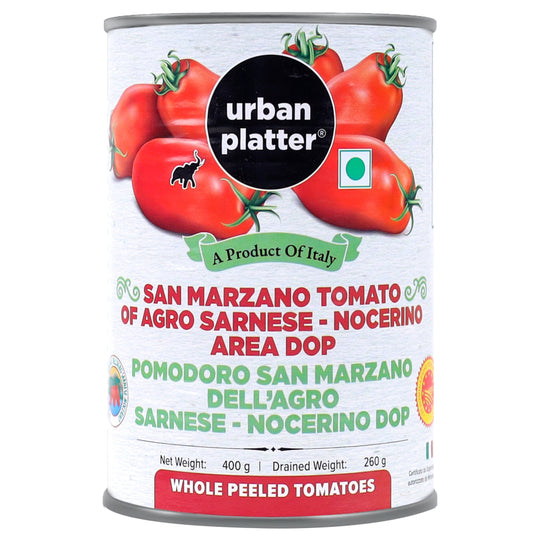 San Marzano Whole Peeled Tomatoes In Tomato Juice - Urban Platter